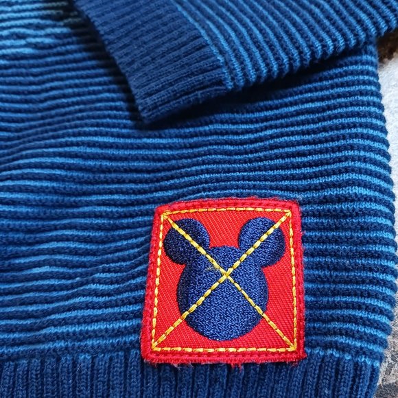 🛍️❤️ Disney Kids Mickey Mouse Ribbed Sweater Size 4🛍️❤️ - Picture 7 of 11